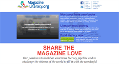 Desktop Screenshot of magazineliteracy.org